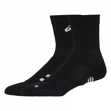 ASICS Court+ Tennis Crew Socks 1P Performance Black